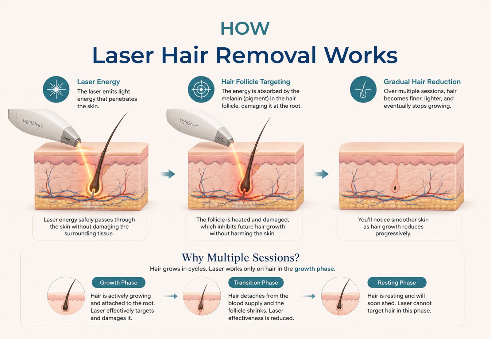 Laser hair removal in Rohini